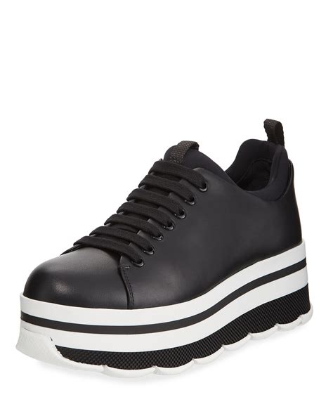 prada linea rossa platform sneaker|prada linea rossa clothing.